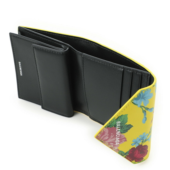 Balenciaga Bifold Wallet with Coin Multicolor PAPIER - Picture 5 of 8